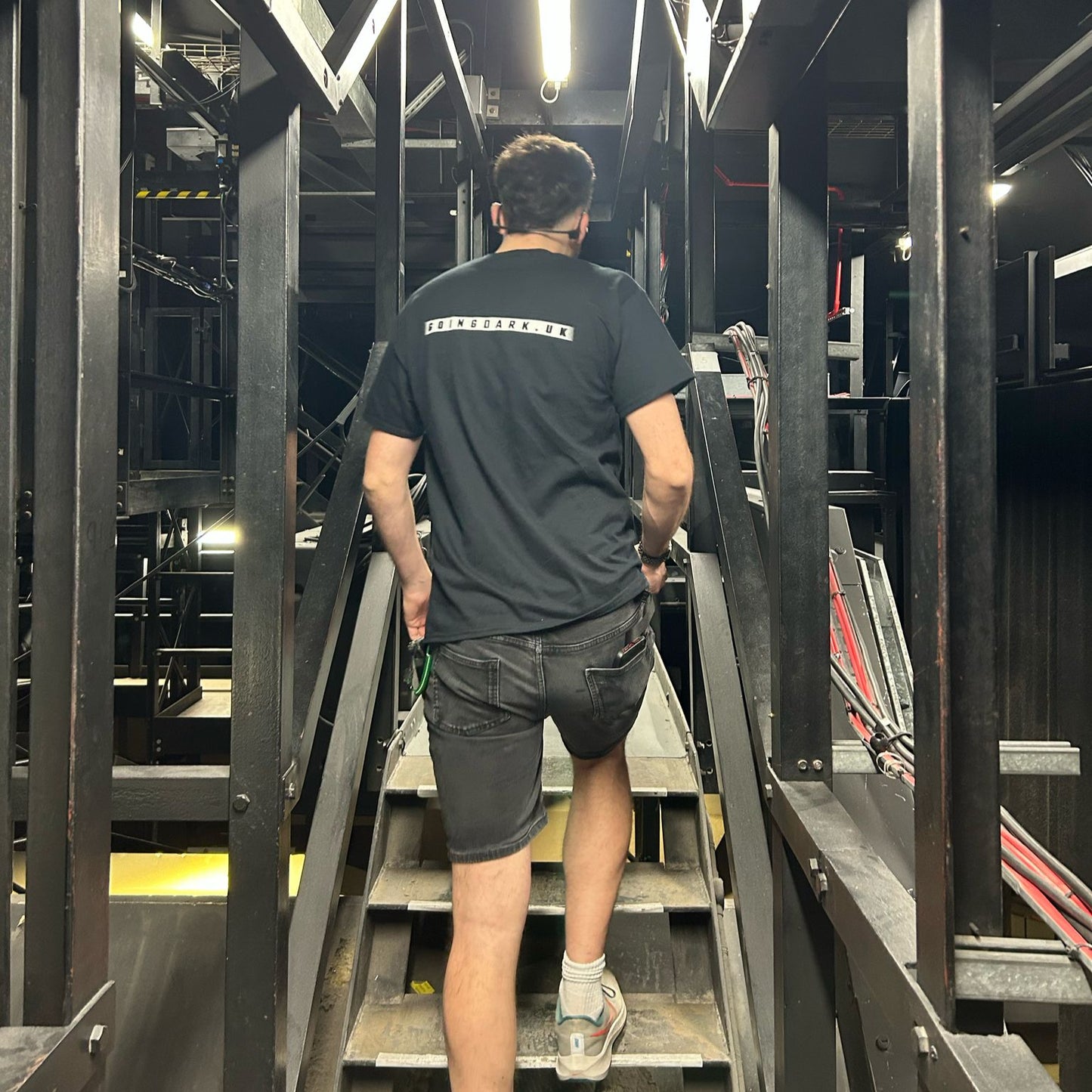 Going Dark Ltd Workwear T-shirt - Black