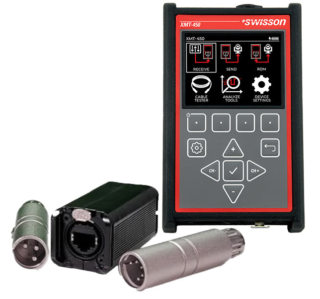Swisson XMT-450 DMX Tester & RDM Controller