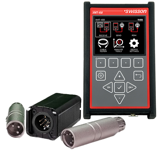 Swisson XMT-450 DMX Tester & RDM Controller