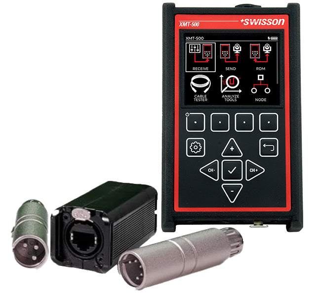 Swisson XMT-500 DMX Tester & RDM Ethernet Controller