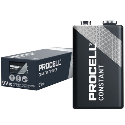 Duracell Industrial 9V Batteries — Pack of 10