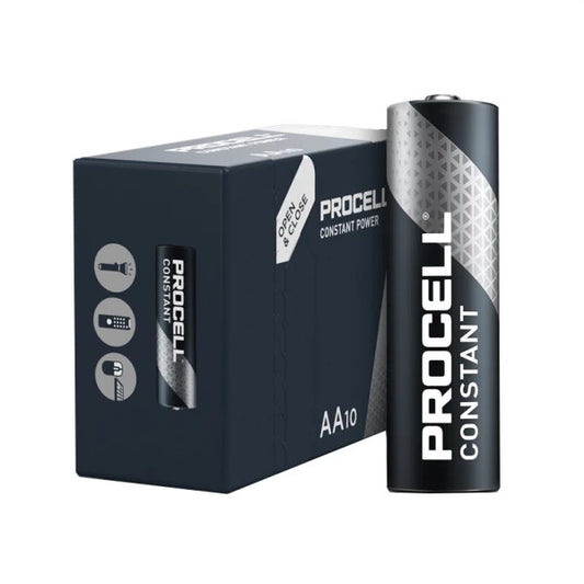 Duracell AA Alkaline Batteries — Pack of 10