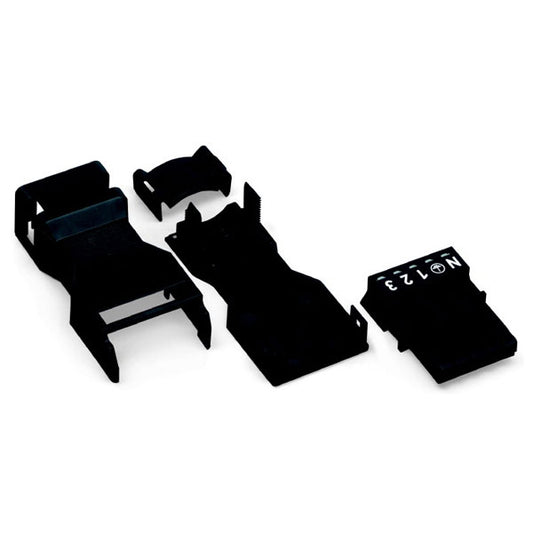 WAGO 890-105 — 5-Pole WINSTA® MINI Female Socket with Strain Relief