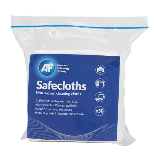 AF SafeCloths Cleaning Cloths 320×340 mm Lint Free – Pack of 50