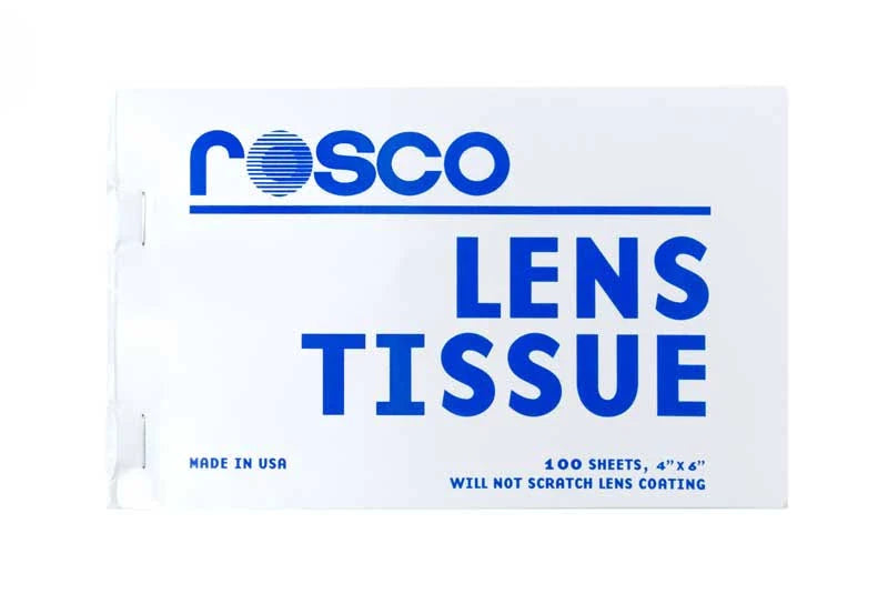 Rosco Lens Cleaning Tissue – Book of 100 Sheets