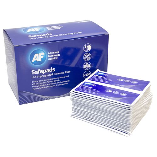 AF SafePads Cleaning Pads – Pack of 100