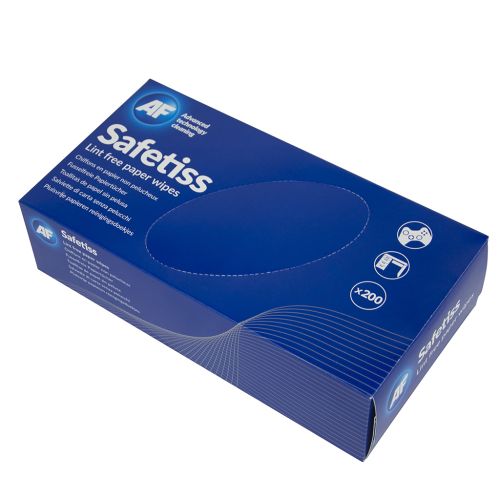 AF SafeTiss Lint-Free Paper Wipes – Pack of 200