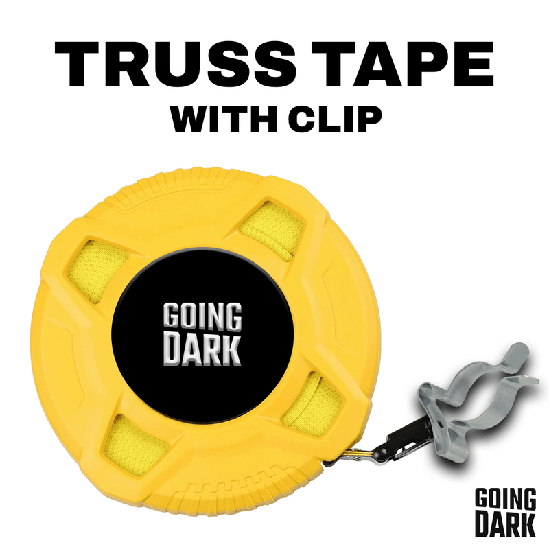Cloth Measuring Tape with Terry Clip  – Truss & Lighting Bar Measuring Tool