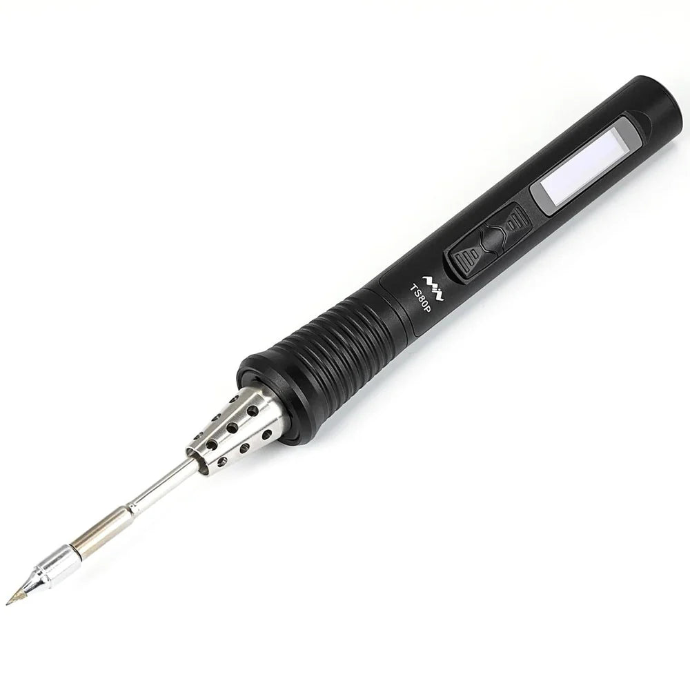 Miniware TS80P — Smart USB-C 30 W Portable Soldering Iron